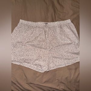 Banana republic leopard/ cheetah print 100% cotton sleep shorts